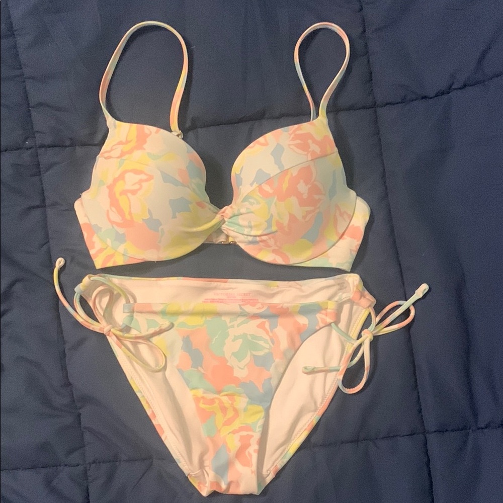 Victoria's Secret Pastel Floral Bikini